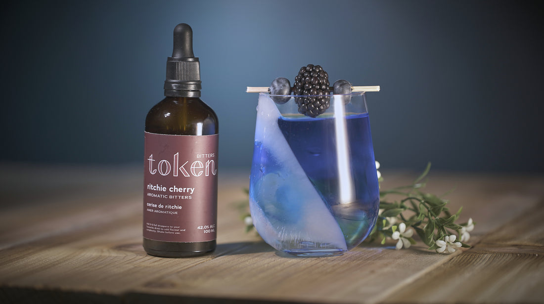 The Seven Seas cocktail with Ritchie Cherry Token Bitters