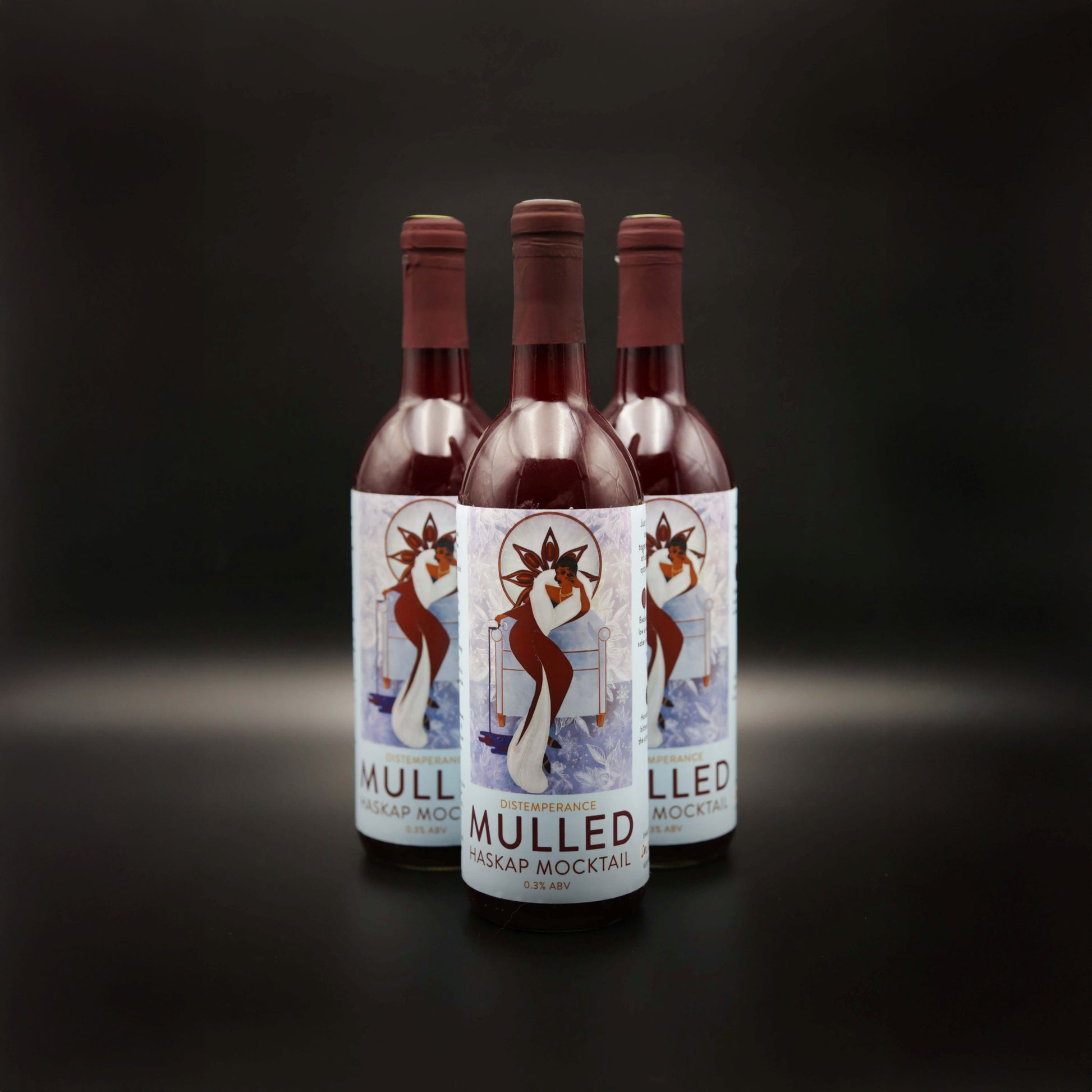 Distemperance Mulled Haskap Mocktail Case (12 Units) - Token Bitters