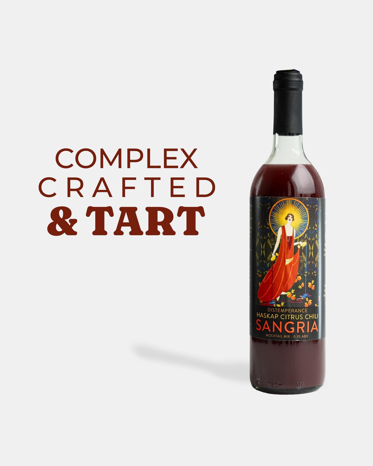 Haskap Citrus Chili Sangria — complex, crafted and tart