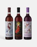 The Full Round: Mulled Haskap, Haskap Citrus Chili Sangria and Saskatoon Earl Grey Teatotaller, 750 mL bottles