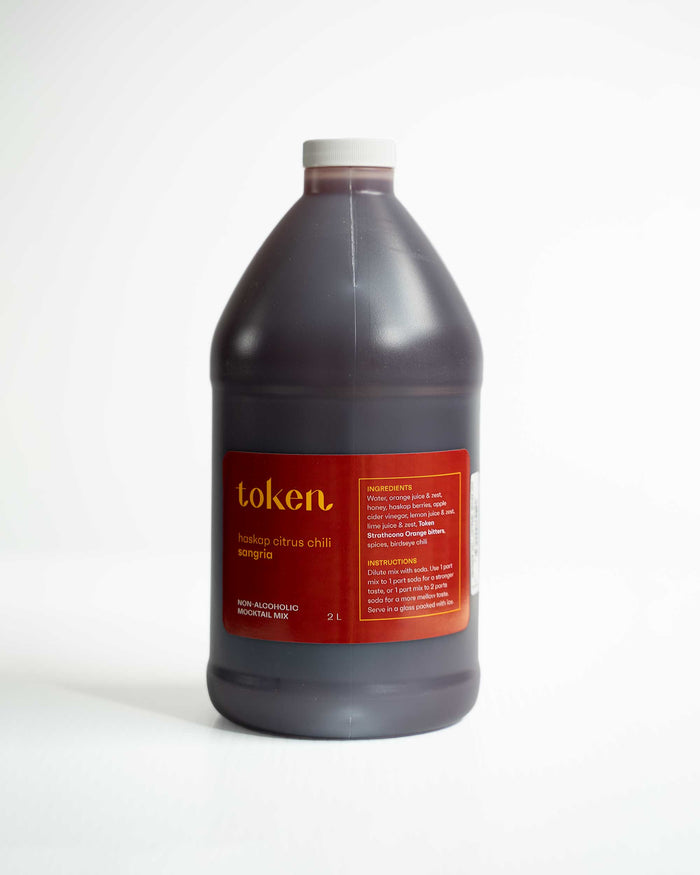 Haskap Citrus Chili Sangria, 2 L jug for on-premise service