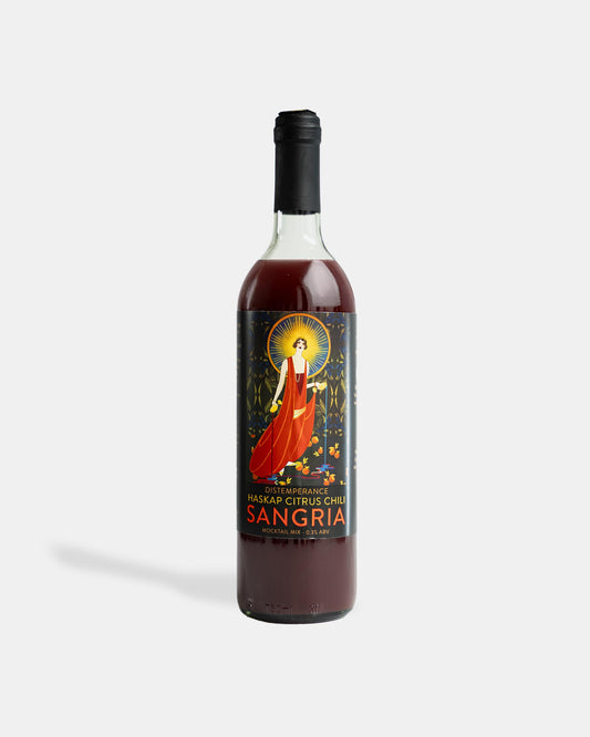 Distemperance Haskap Citrus Chili Sangria, 750 mL bottle