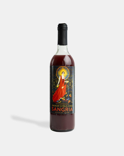 Distemperance Haskap Citrus Chili Sangria, case of 12 × 750 mL