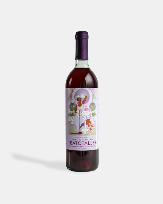 Distemperance Saskatoon Earl Grey Teatotaller, 750 mL bottle